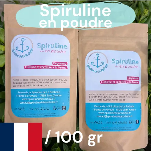 Spiruline en Poudre - 100g (France)